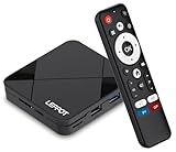 Rendimiento óptimo: Con el procesador RK3518 Quad Core ARM Cortex-A53 y la GPU Mali-450, este Smart TV Box garantiza fluidez incluso al ejecutar múltiples aplicaciones.