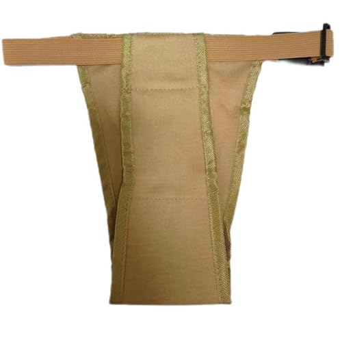 Image of Dog Reusable Diapers, Washable Diapers Adjustable Sanitary Pantie for Female Dogs in Heat (Khahi M)