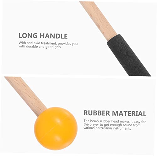 SUPVOX 1 De Baquetas Pedialax Perna De Xilofone Instrumento De Percussão Martelo Baquetas De Percuss