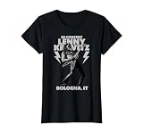 Lenny Kravitz Blue Electric Light Tour 2025 Bologna Maglietta, Donna, Nero, L