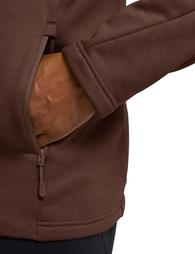 Jack Wolfskin Herren Peak District Fz M, Hot Choc, M EU – Ansicht 6