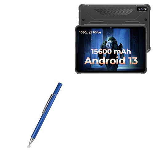BoxWave Stylus Pen Compatible with Hotwav R7 Rugged Tablet (10.1 in) - FineTouch Capacitive Stylus, Super Precise Stylus Pen - Lunar Blue