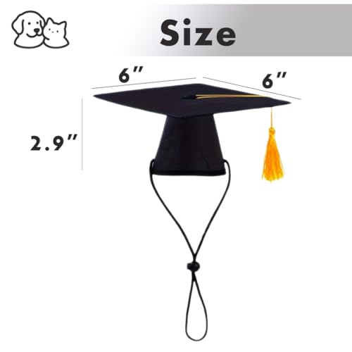 Disfraz de Graduación para Perros con Bandana y Gorra miniatura 4