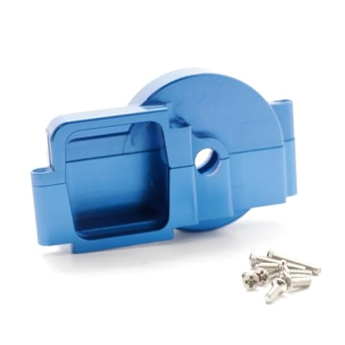 RC�N���[���[�p�A�b�v�O���[�h�p�[�c For Traxxas For LaTrax For Teton 1/18 ���^���Z���^�[�M�A�{�b�N�X�n�E�W���O�M�A�{�b�N�X Rc �J�[�A�b�v�O���[�h���i(Blue)