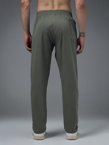 Image of TECHNOSPORT Men's Regular Fit Track Pant with SPF50+, Quick Dry Properties for Running, Gym, Sports and Regular Use