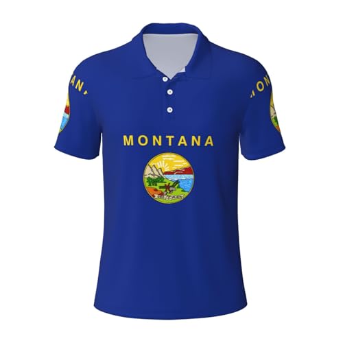 T-shirt polo manches courtes homme imprimé voyage gym sport