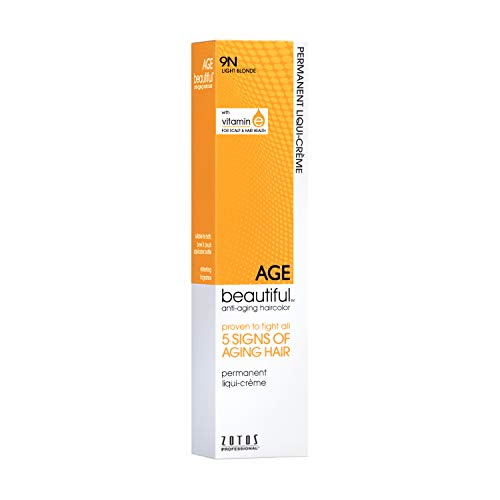 Agebeautiful Liqui-Creme 9N Light Blonde, 2-Ounce