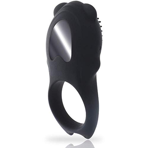 Cock ring télécommandé MIA Colosseo noir pour couples - 5