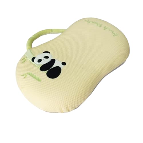 Xiyocadt Zervikales Kissen, Memory Schaum Kissen, Gänseform Reisekissen, Superweiche Kissen Mit Langsamer Rückfederung Für Reisen zu Hause, Ergonomic Orthopädisches Kissen (Huang,34 * 54cm)