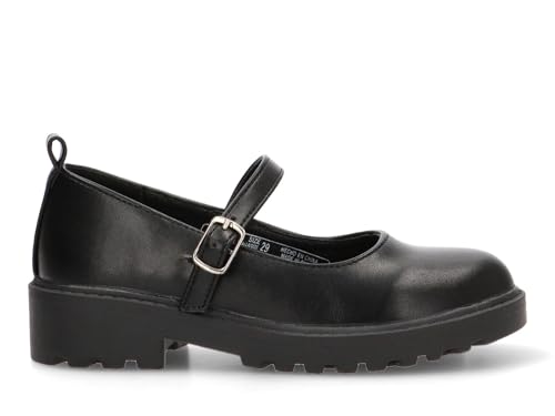 Etika Mocasines para Niña, Zapato de Charol con Suela Track, Mocasín de Plataforma para Colegio y Vestir, Modelo 40334 Negro - 29