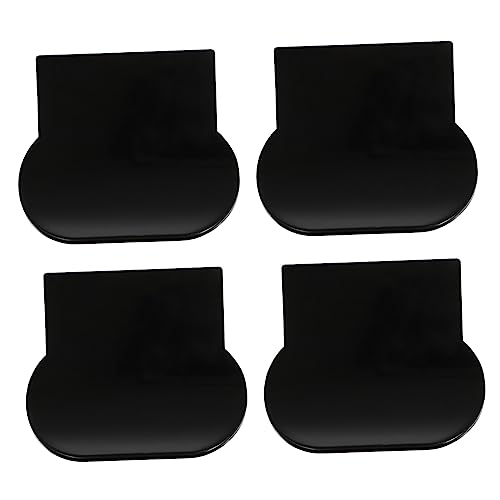 Angoily 4 Piezas Levantador De Tapa De Inodoro Tapón Limpiador Baño Asiento Elevador De Inodoro Manejar Elevar Taza Del Inodoro Gel Cisterna Transatlántico Black Ordenador Personal