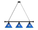 Holland Bar Stool Co. U.S. Air Force 3 Shade Billiard Light with Black Fixture by The