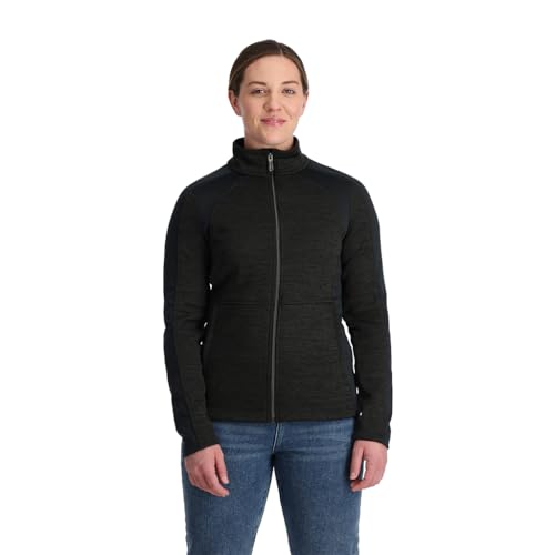 Spyder pull Encore zippé pour femme en maille haut de gamme