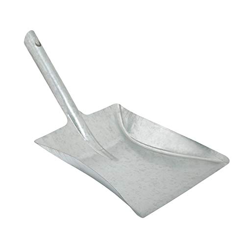 Apex Chapado en Zinc recogedor, de Metal, Plata, 30 x 30 x 30 cm