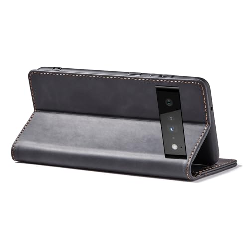 Étui portefeuille Google Pixel 9 Pro XL noir avec rabat aimanté - 3