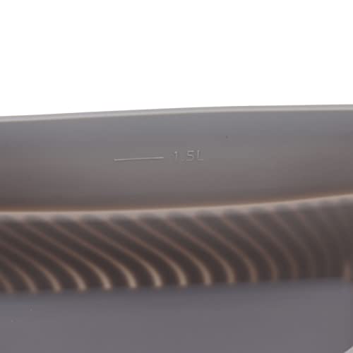 Forro de fogão lento de silicone reutilizável de 6 quartos, à prova de vazamento para lava-louças, s