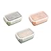 Przenośne mini pudełko do przechowywania żywności, chłodziarka, nadaje się do przechowywania przekąsek itp., kwadratowe