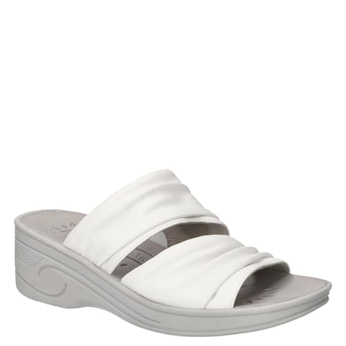 Sandales compensées blanches femme 42 pour vos sorties d'été