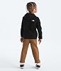 Chaqueta The North Face Glacier ligera con cremallera completa y capucha para niños | forro polar con capucha de 3 piezas y bolsillos laterales con cremallera seguros 4