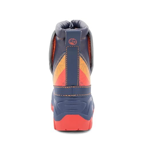 Western Chief Kids' Selah Waterproof Faux Fur Cold Weather Boot, Navy, 33