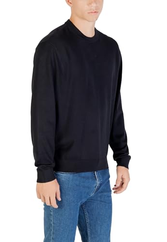 Armani Exchange Pull XM001278 AF10454 Bleu en maille de qualité supérieure - 2