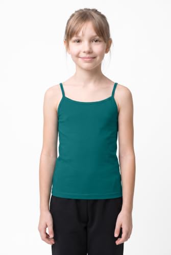 Image of Kurve Girl's Sleeveless Tank Top - Stretch Undershirts Cami Camisole, UV Protective Fabric, Rated UPF 50+ (Made in USA)