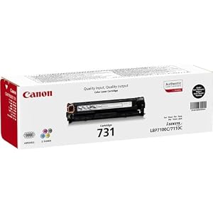 Canon 731 Bk original Toner Schwarz für ISensys Laserdrucker
