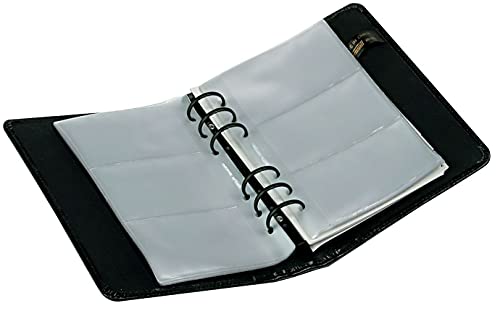 Samsill 81270 - Regal Leather Business Card Binder Holds 120 2 X 3 1/2 Cards, Black #TOP2