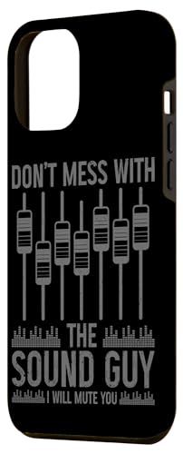 Coque pour iPhone 15 Plus Ne plaisante pas avec le gars du son, je vais te muter, ingénieur du son – vue 2