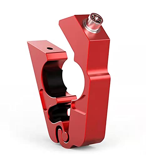 Motorcycle Lock,Heavy CNC Aluminum Motorcycle Handlebar Lock with Lever Protector Anti-Theft Lock with 2 Keys to Secure Your Bike,Scooter,Moped or ATV