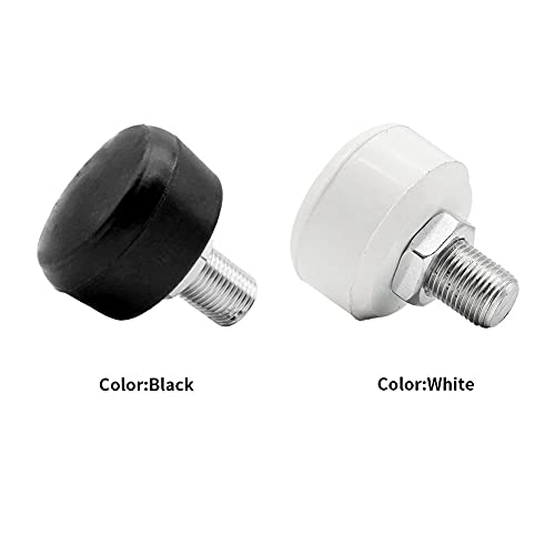 Faddare Roller Skate Toe Stops Adjustable Rubber Plugs Brake Block Assistant For Rollar Skate Stoppers Replacement Parts Accessories.(Black) #TOP2