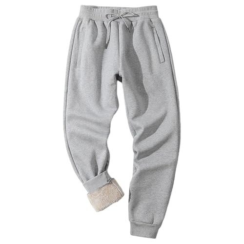 Pantalon de survêtement d'hiver avec doublure Sherpa ultra épaisse