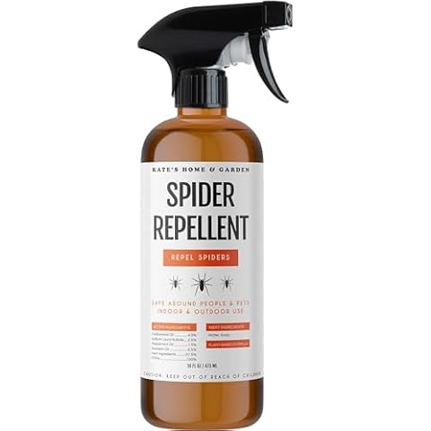 Kate's Home & Garden Spider Repellent Spray Cover