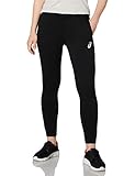 ASICS Big Logo Sweat Pant Damenhose L Performance Schwarz/Brilliant weiß