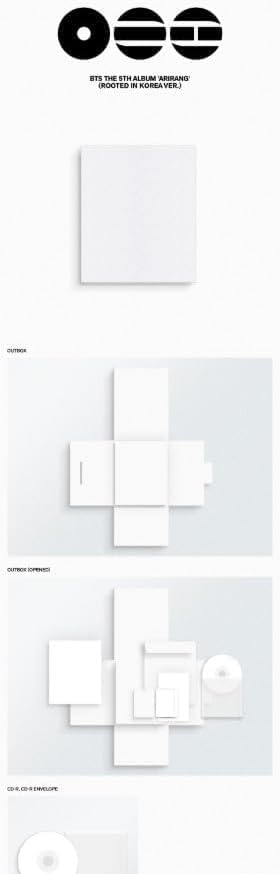 B.T.S 5th Album ARIRANG [Complete 4 Versions Set] All Photobook & Weverse Album Versions Bundle