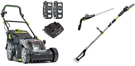Murray 2x18V (36V) Lithium-Ion 44cm Cordless Lawn Mower IQ18WM44, Powered by Briggs & Stratton, up to 640 m2, Including 2x 5Ah Battery and Dual Charger, 5 Years Warranty