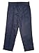Boys Husky Fit Straight Flat Front Adjustable Waist School Uniform Pants - 2 Pack Navy