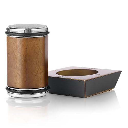 Rolling Knife Sharpener, Walnut Knife Sharpener with Industrial Diamond,Knife Sharpener Kit for Steel of any hardness and Four Grinding Angles of 15°, 18°, 20° &amp; 22° (1Set)