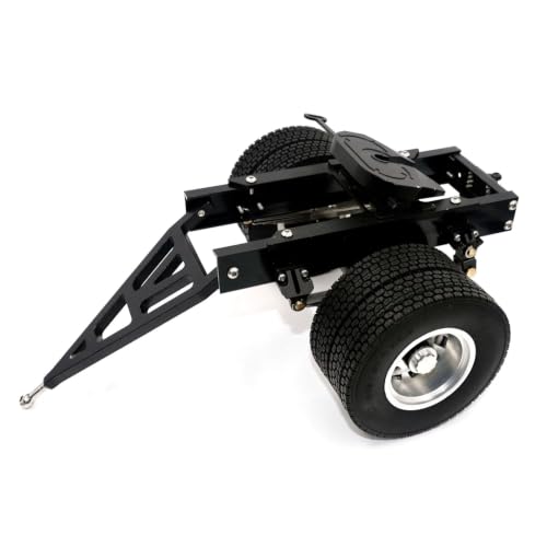 Remorque Transfert Double Essieu pour Chantier RC Volvo 750 et MAN