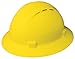 ERB Safety 039-19332 Americana Full Brim Vent Standard Hardhats, 6.5