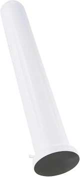 Eightwood Dual Band WiFi Antenna, 2.4GHz 5GHz, White, RP-SMA Male Connector