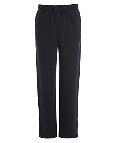 IZOD Boys School Uniform Sensory-Friendly Knit Pant, Navy, 14-16
