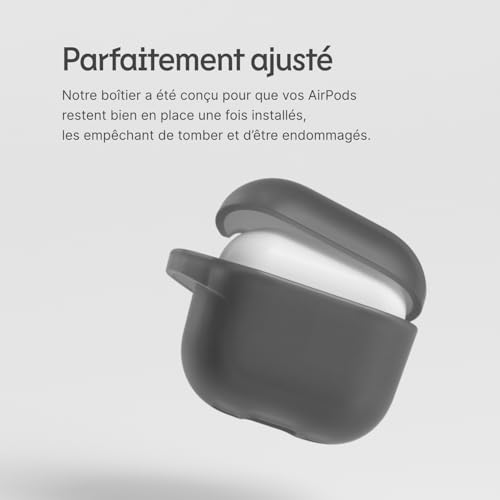 Coque AirPods 4 haut de gamme RHINOSHIELD Vert Sauge Standard Set - 4