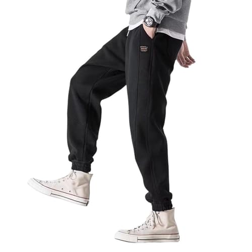 Men's Bottom Closed Casual Pants 2025 Joggers Comfy Drawstring Fall Casual Medium Waist Jogger Pants