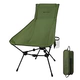 ayamaya (アヤマヤ) キャンプチェア 超軽量 折りたたみ ハイバック キャンプチェア アップグレード オールアルミニウム ワイドフレーム構造