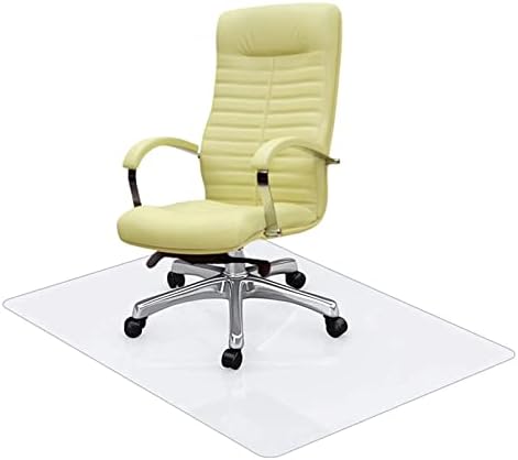 Office Mat Chair Mat for Hard Floors, Clear 2MM Computer Desk Mat for Carpeted Floors, Rectangular, 36” 48” 60” 24” 72” Large Anti-Slip Floor Protector Rug for Home, Easy to Clean ( Size : 36" x 36" )
