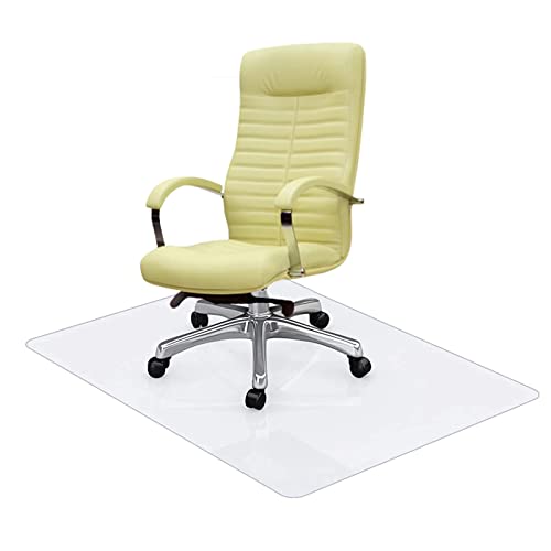 Office Mat Chair Mat For Hard Floors, Clear 2Mm Computer Desk Mat For Carpeted Floors, Rectangular, 36” 48” 60” 24” 72” Large Anti-Slip Floor Protector Rug For Home, Easy To Clean ( Size : 36" X 36" ) #TOP1