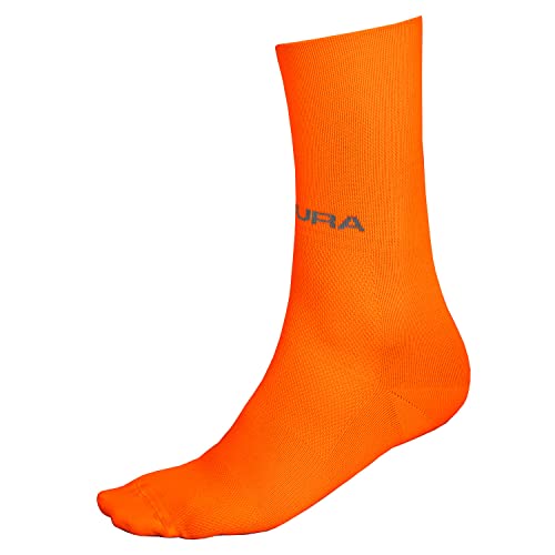 Endura Men's Pro SL Cycling Sock II Pumpkin, Small/Medium