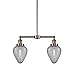 Innovations 209-AC-G165 2 Light Chandelier, Antique Copper