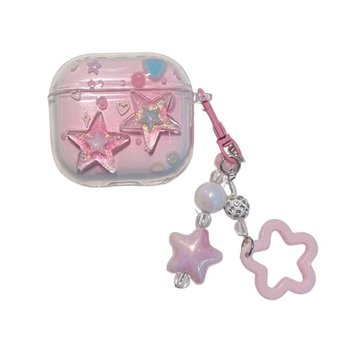 JLSDBMZ for Airpods Pro 3 �P�[�X �L���[�g (2025�N)�A���f�B�[�X �ʔ�����/��/�L�k�̃p�^�[���f�U�C���A�j�̎q�p�̂��킢���C���z���J�o�[ Airpod Pro ��3����p (D)